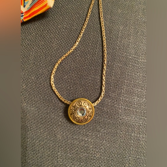 Brighton Celestial Blue necklace-reversible and part of a set - Picture 2 of 8